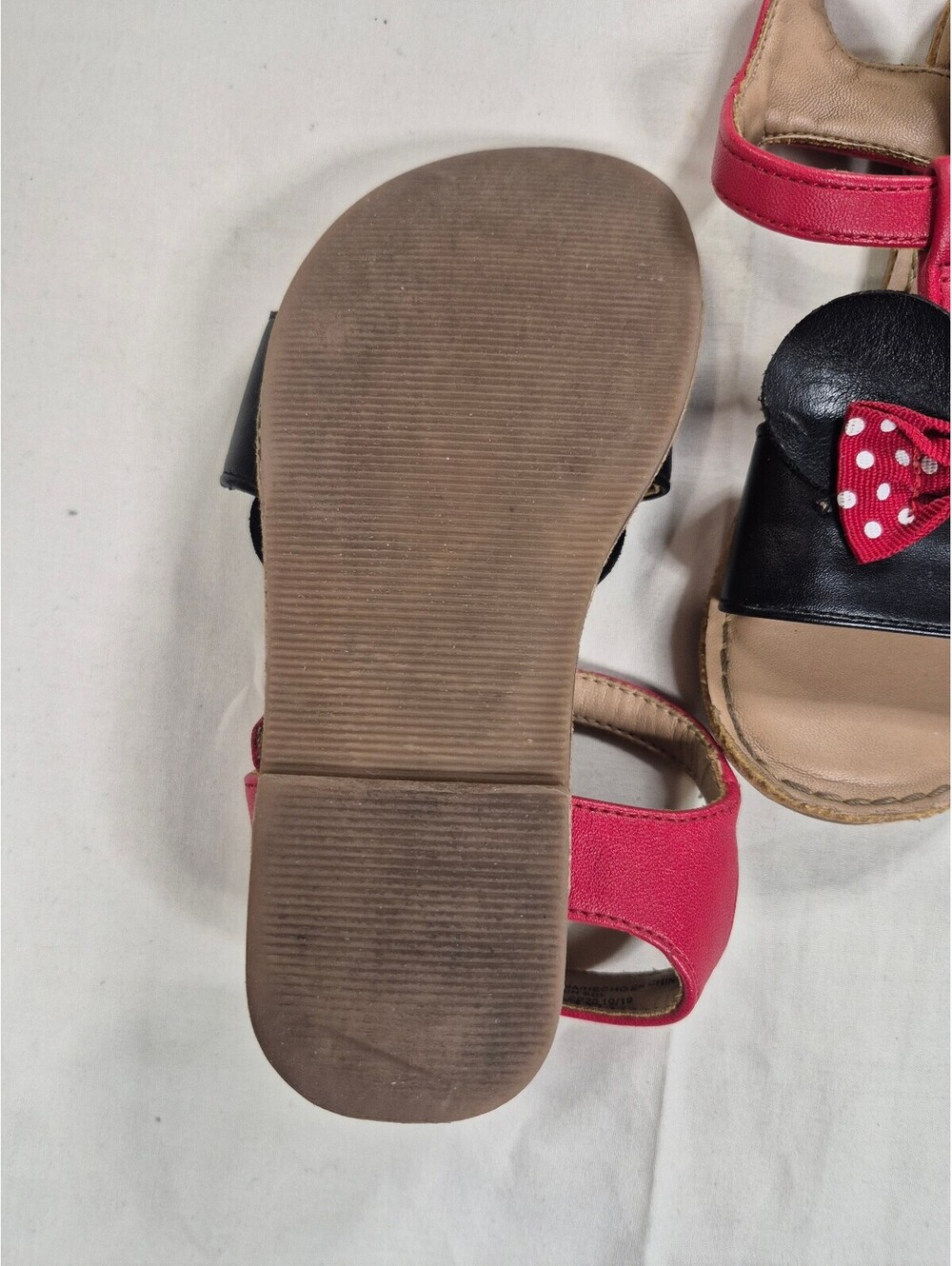 GAP Disney Minnie Mouse Ear Sandles Child Size 9